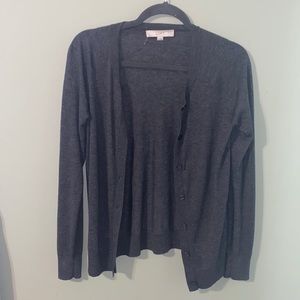 Loft - S - Charcoal Gray - Cardigan